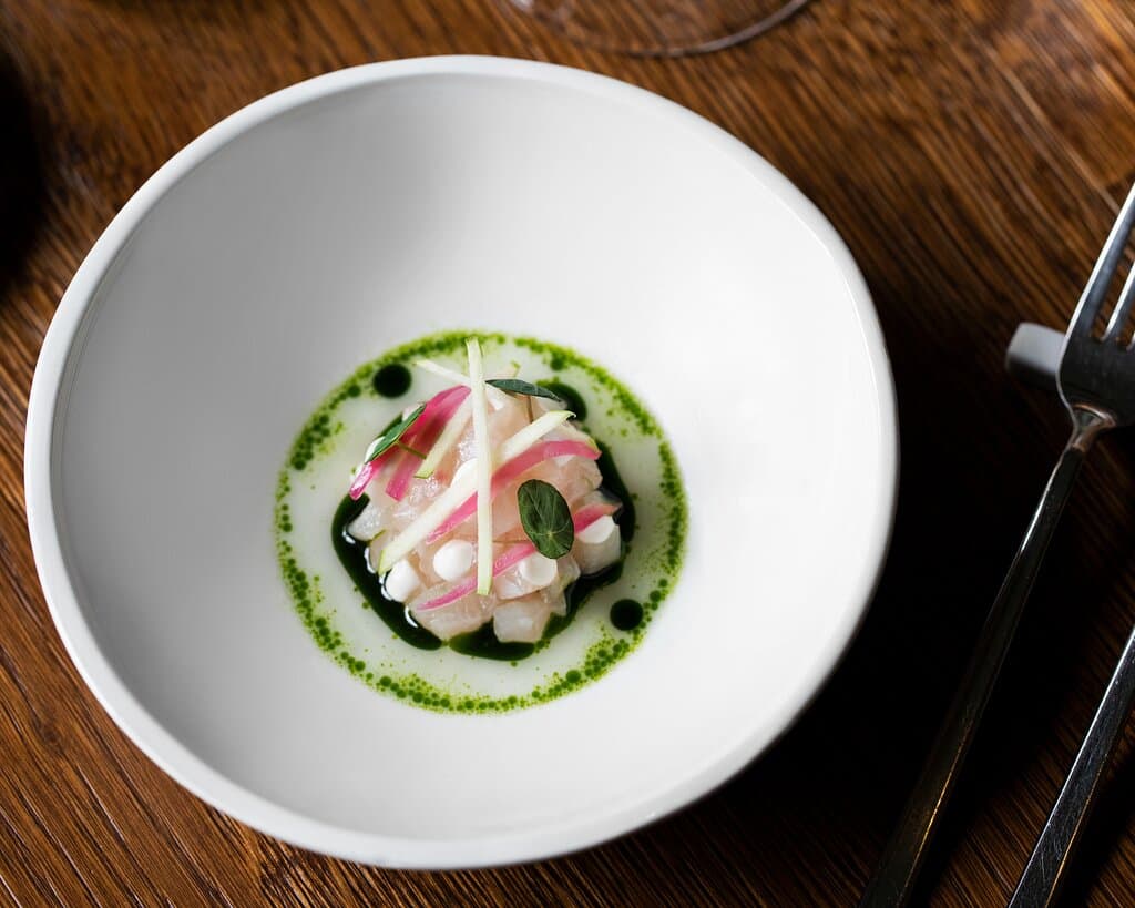 Ceviche from the lagoon
