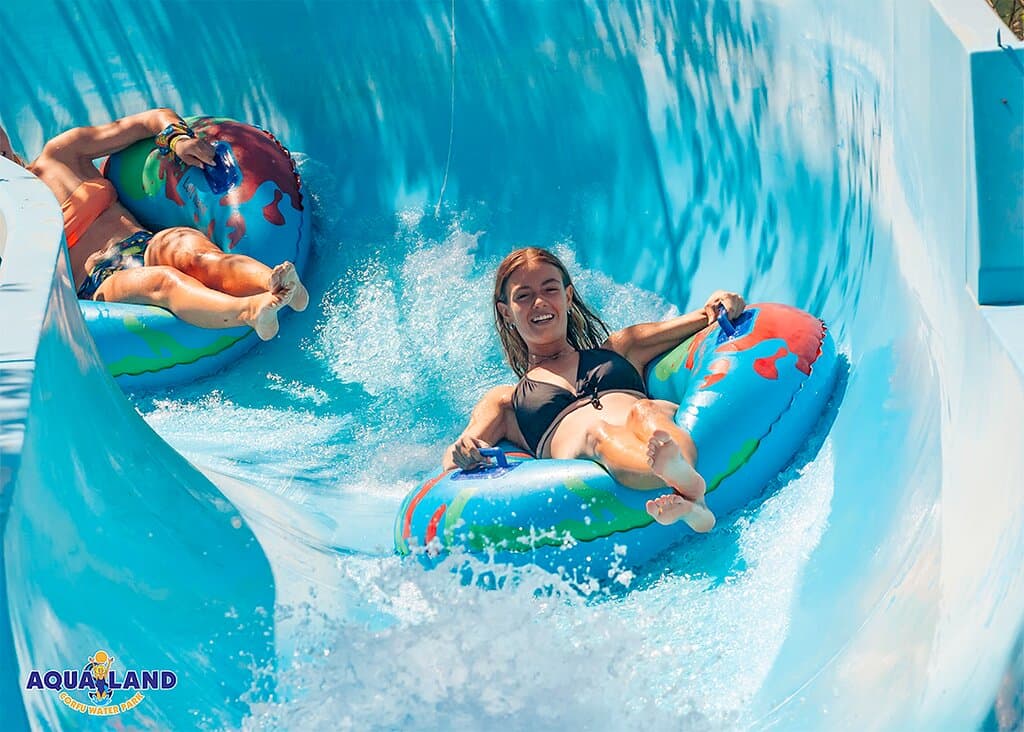 "Crazy River" Aqualand Corfu Waterpark 