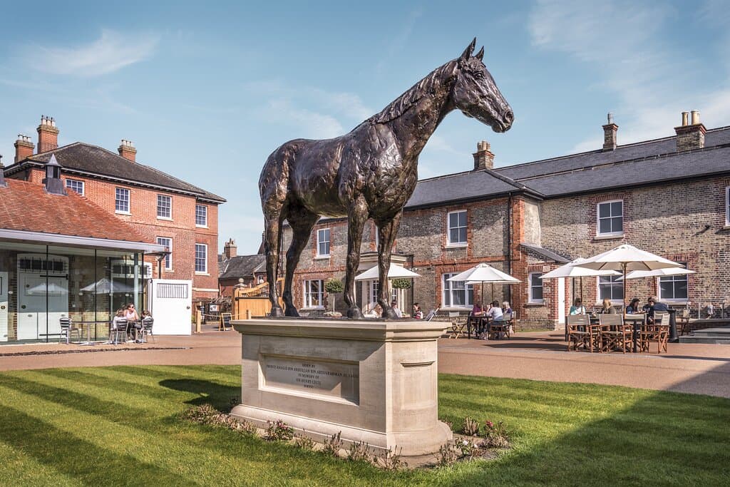 Statue of Frankel in the King's Yard