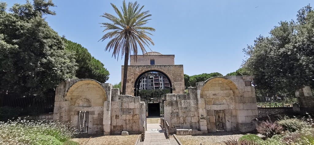The Basilica of San Saturnino resembles the Arab-Norman churches of Palermo.