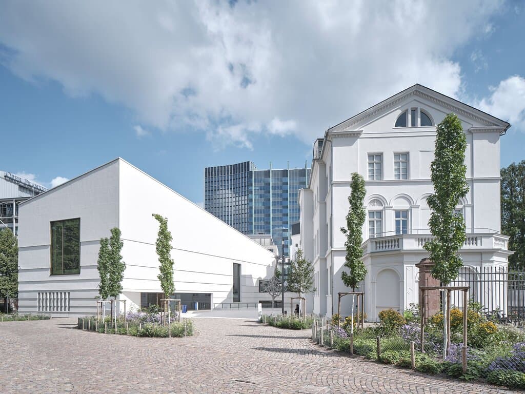 Blick auf das neue Jüdische Museum