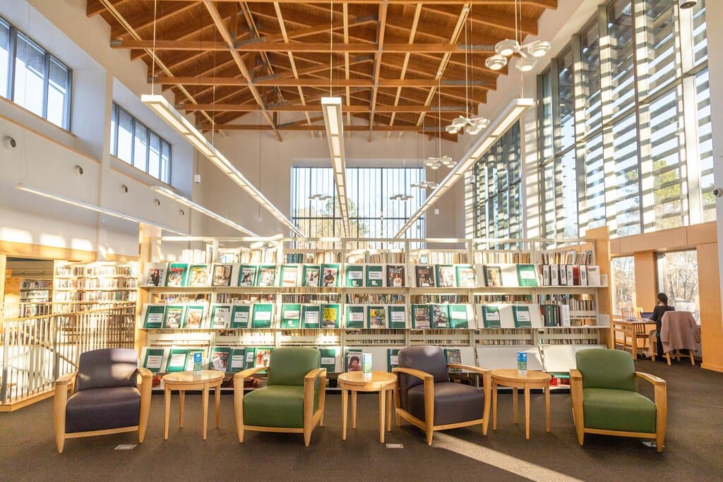 Chapel Hill Public Library Reading Room