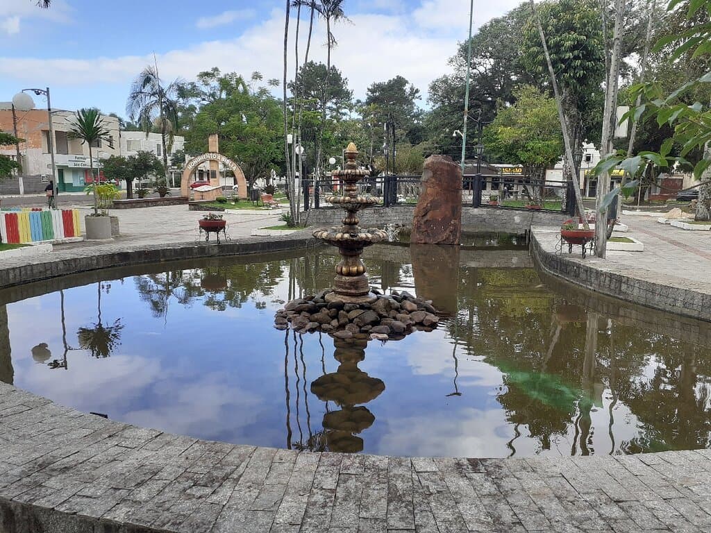 Praça Central de Praia Grande SC