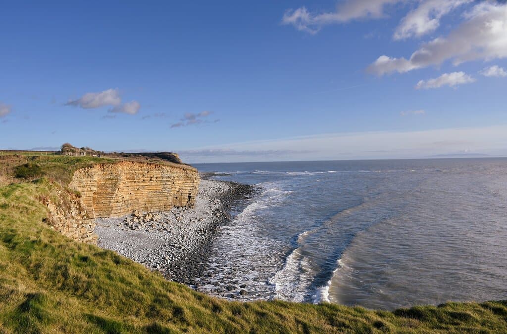 Llanwit Major Beach and Coastal walk.