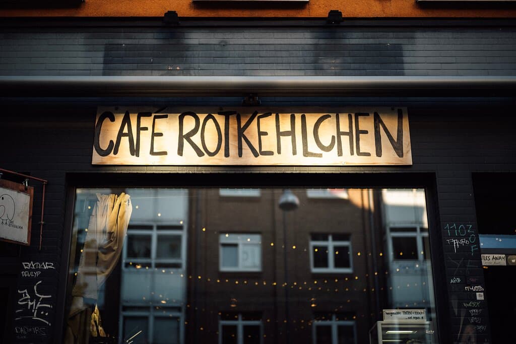 Our Café Rotkehlchen in Köln Ehrenfeld