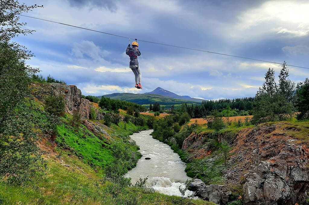 Glerárgil Canyon Akureyri