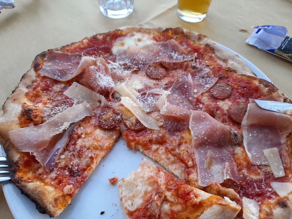 pizza spek e wurster