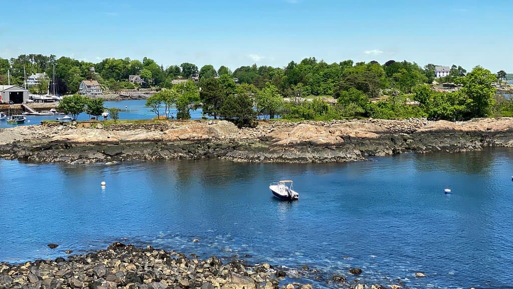 Gerry Island from Fort Sewall