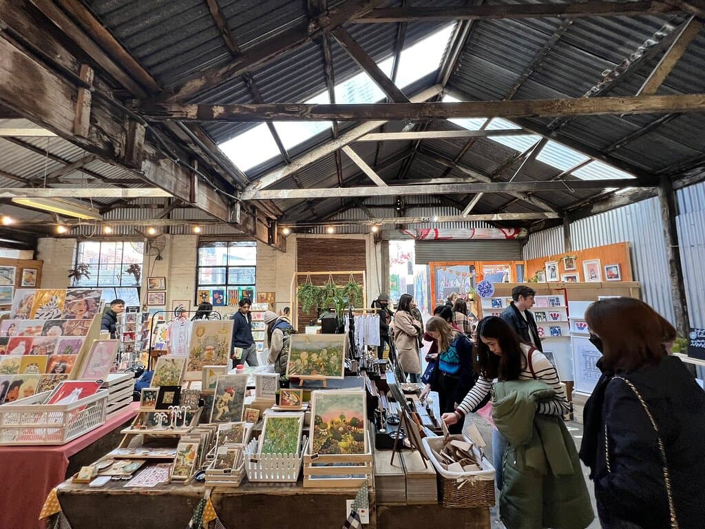 Rose Street Artists' Market Melbourne
