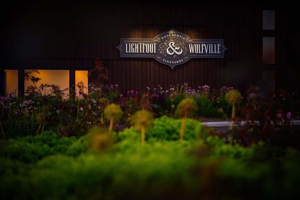 Lightfoot & Wolfville signage