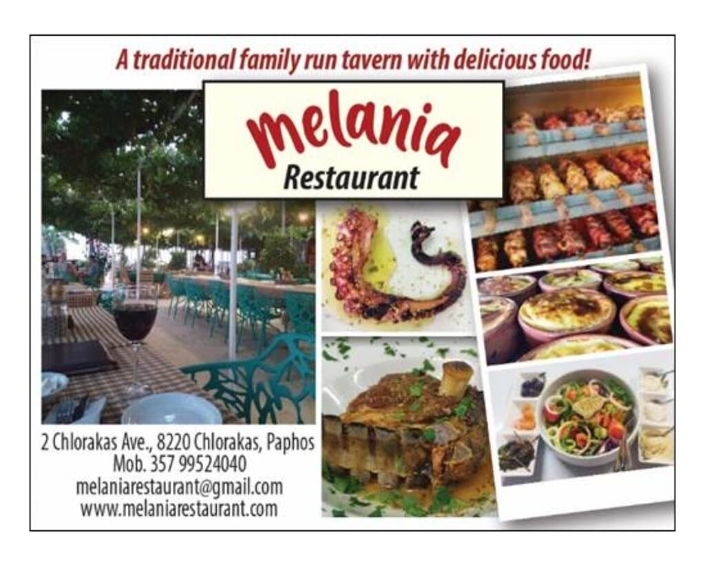 MELANIA RESTAURANT since 1988