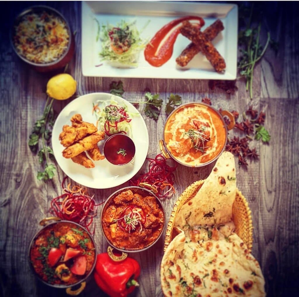 Authentic indian cuisine. 