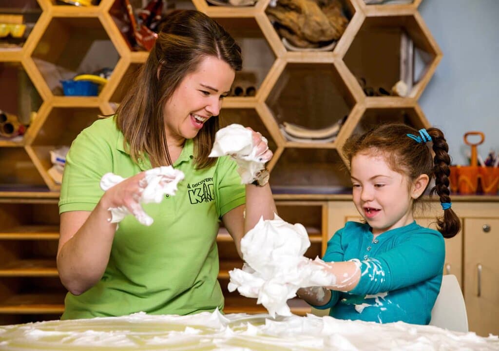 Get creative at I CAN Create which celebrates creativity through art. The large open art studio provides plenty of unstructured opportunities for kids of all ages to engage their imaginations and cut, glue, fold, paint, sculpt and sparkle.