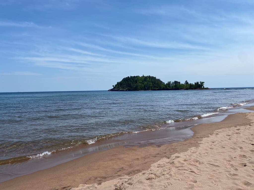 Little Presque Isle Beach Marquette MI