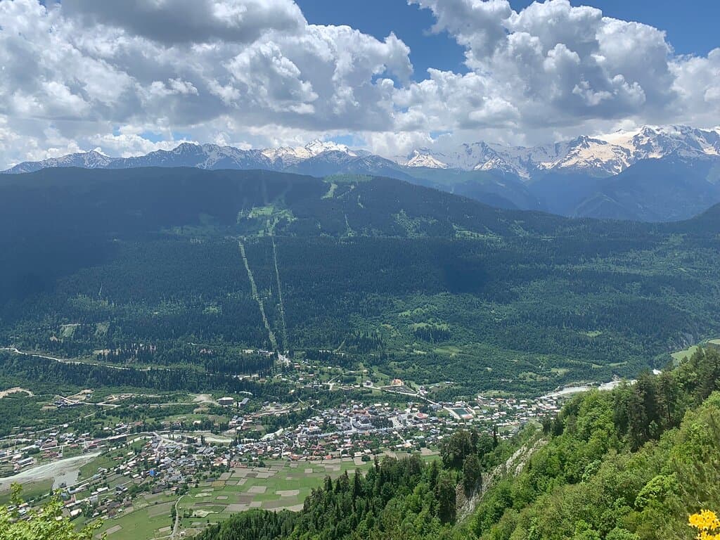 Mestia Cross Viewpoint