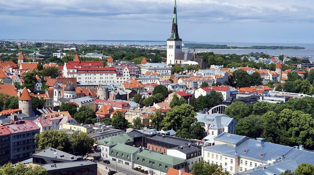 View from KGB rooftop bar