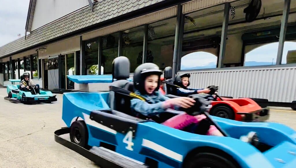 Castle Fun Park has the BEST GO-KARTING!  
  EPIC for kids and adults to race and ride!  

Lowest prices around too.  