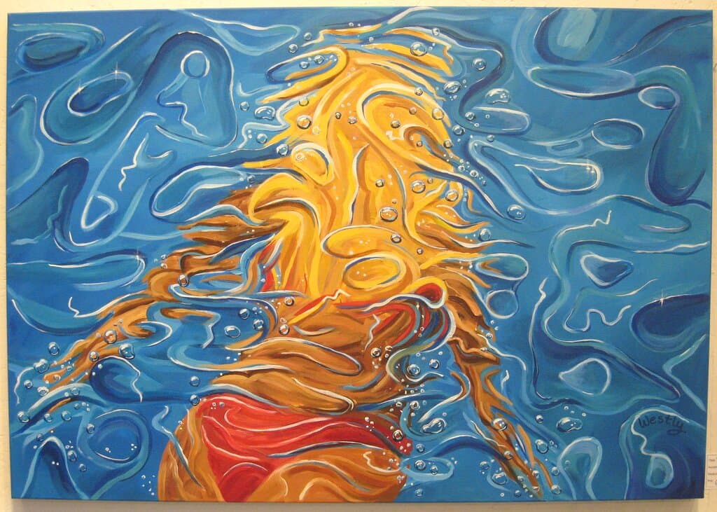 Swim Your Worries Away by Heidi Westly Eriksen 