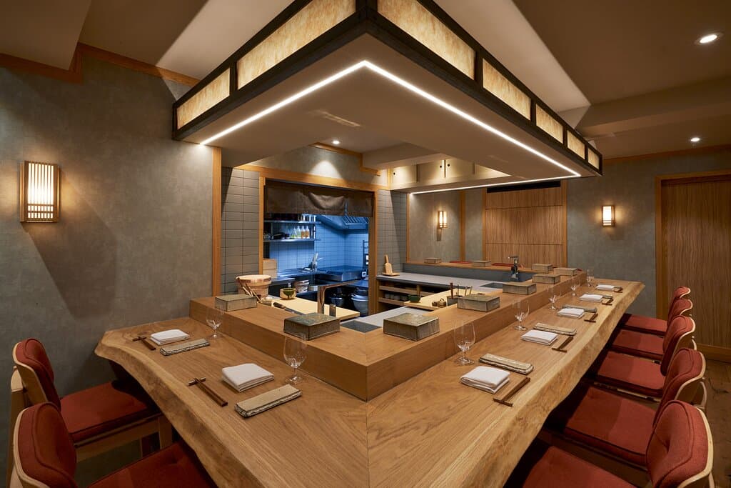 Sushi counter