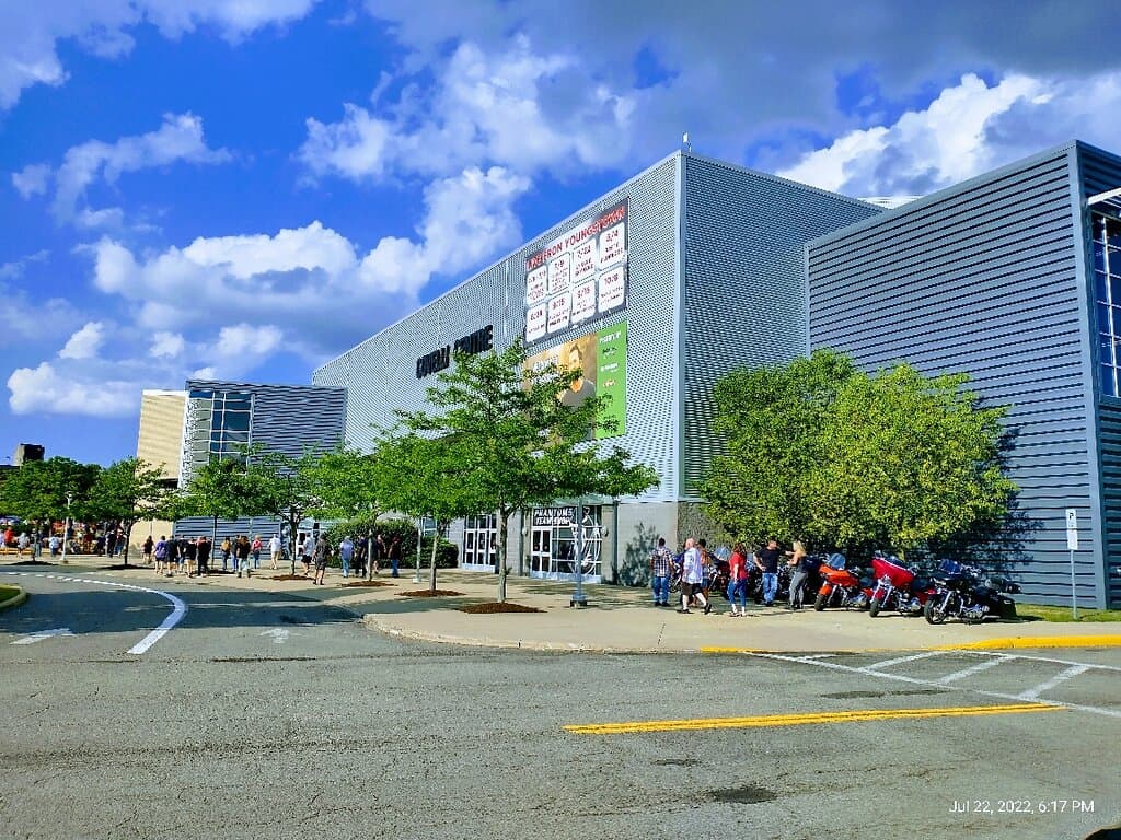 Nice arena in Youngstown