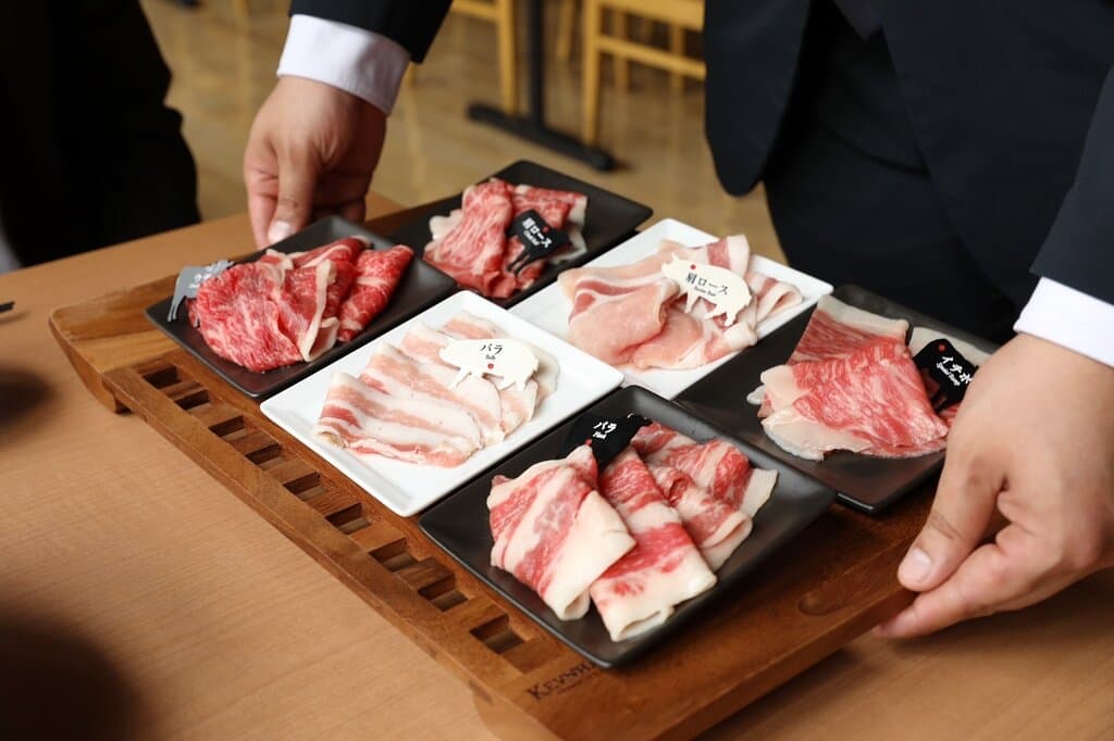 6kinds of Japanese meat!