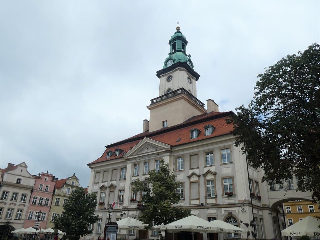Ratusz (Rådhuset) i Jelenia Gora