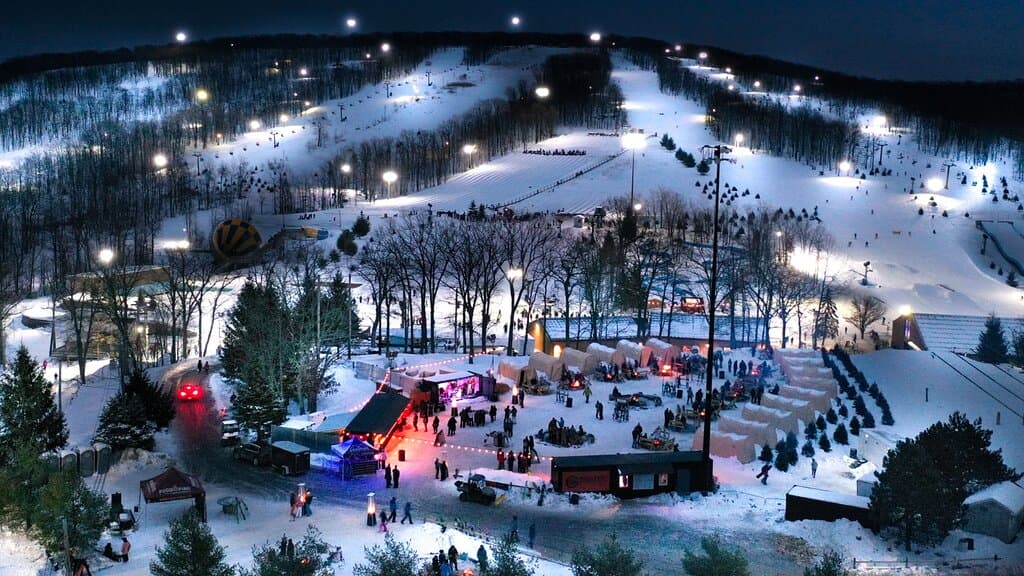 Midland at night