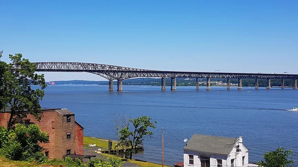 Aussicht von der Water Street, Newburgh