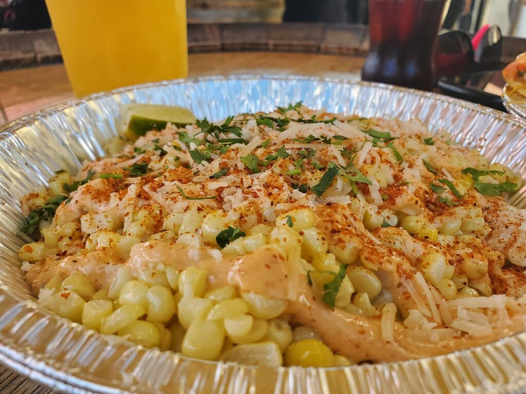 Incredible street corn
