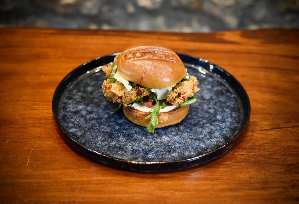 Burger Fried Chicken Burger