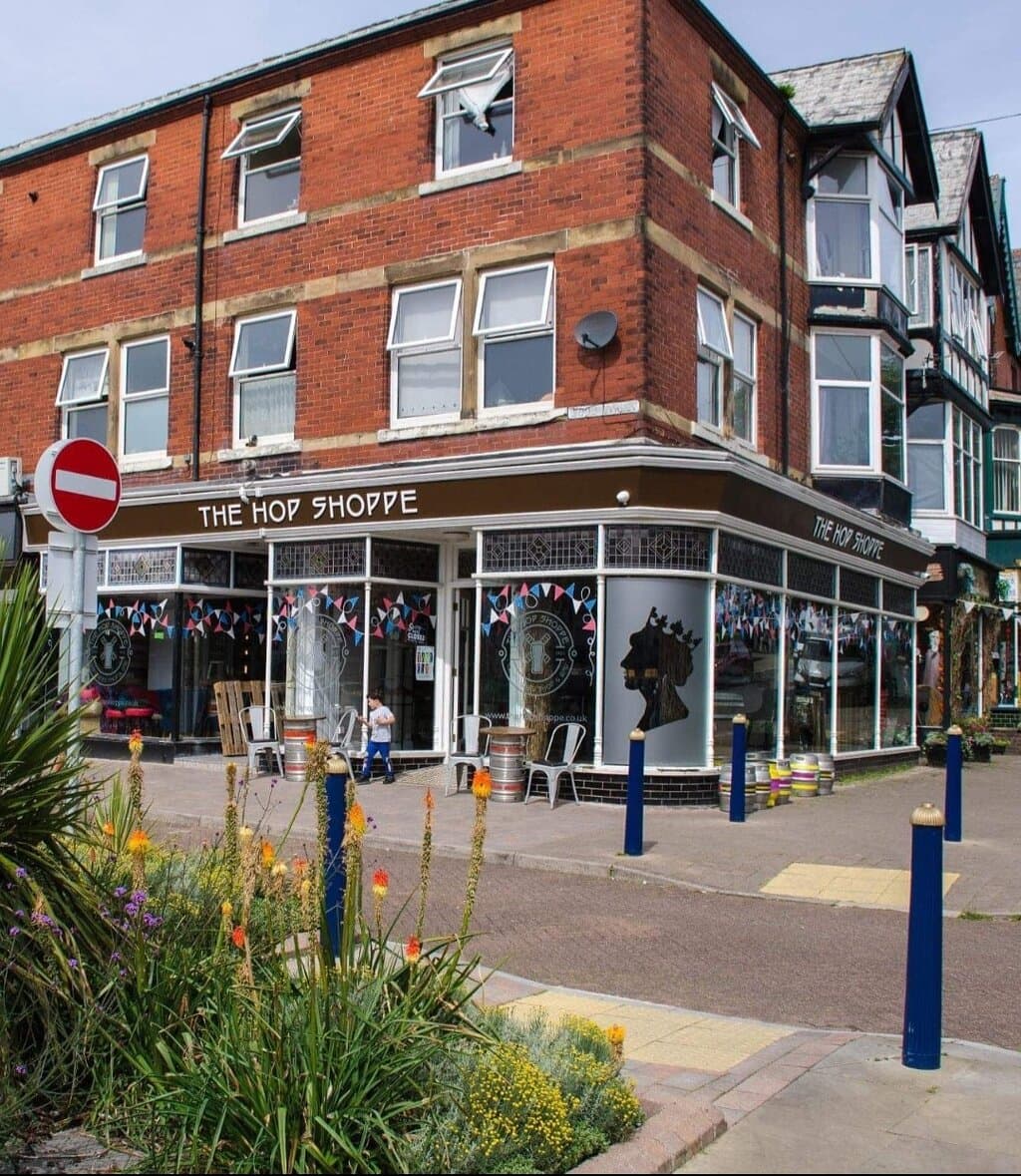 The Hop Shoppe Jubilee decor.