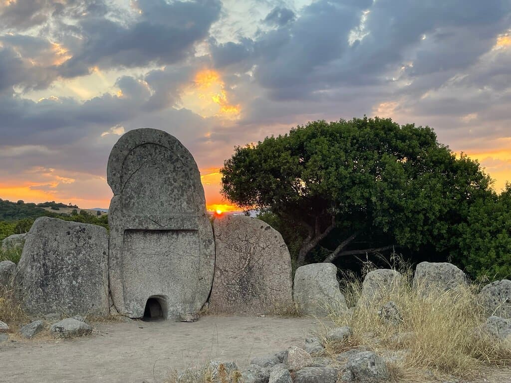 Area sacra dove avvenivano i riti funerari