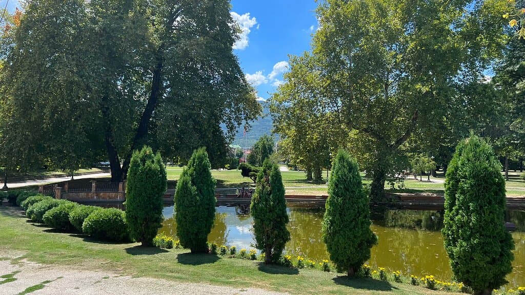 Ponds in the park