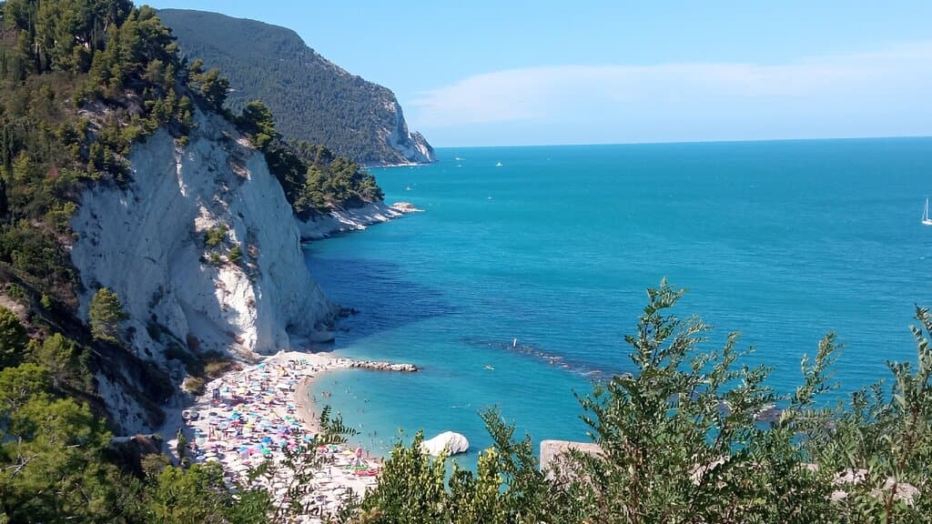 Numana Harbor and Beach