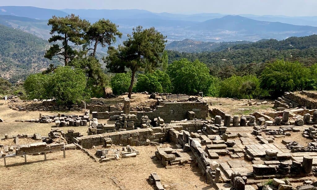 Views from Labraunda