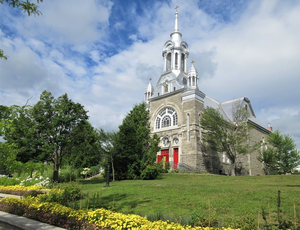 L'église de Saint-Sauveur érigée en 1905.