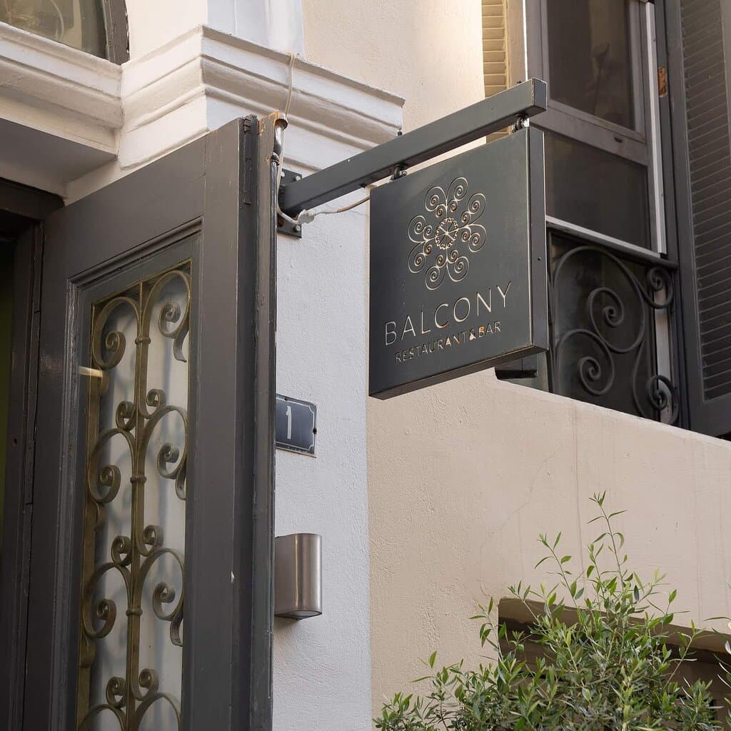 Our balcony is ready for your service! 
Celebrate it with a glass of wine. 