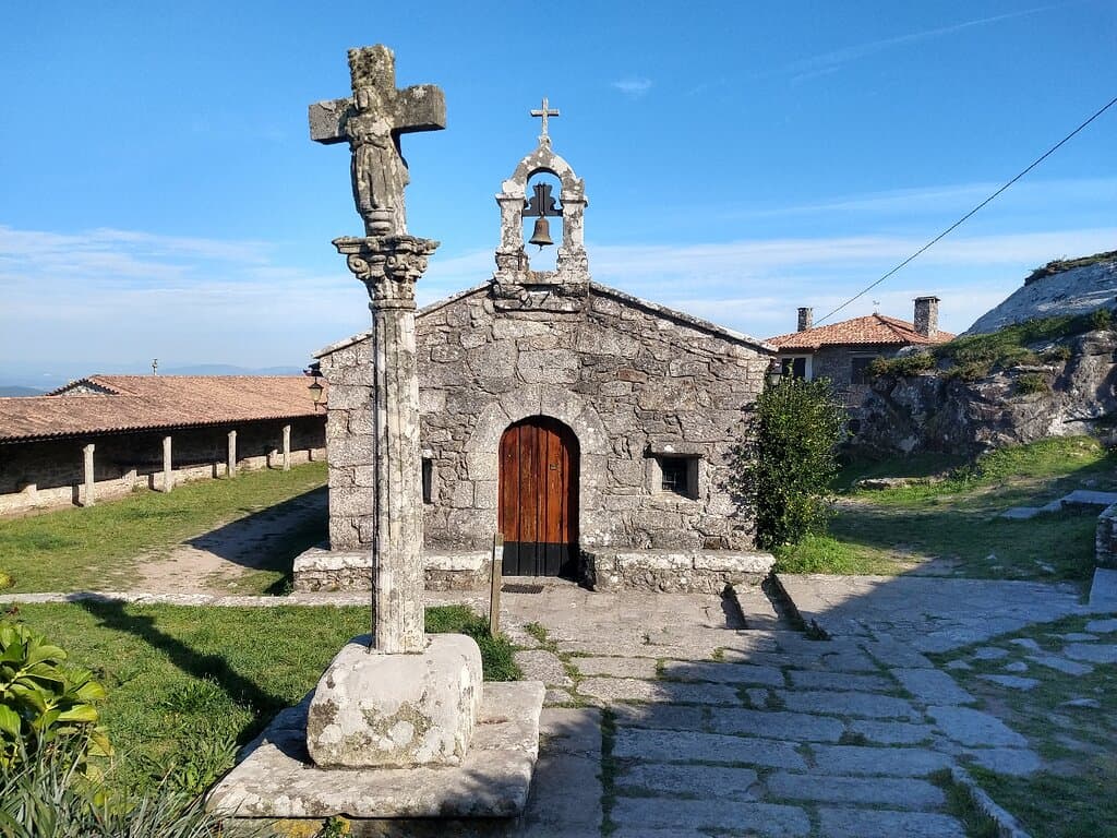 Capela de Santa Trega is located in Santa Trega Mountain, an archeological site in A Guarda, in Pontevedra.Province, in Galicia Region.