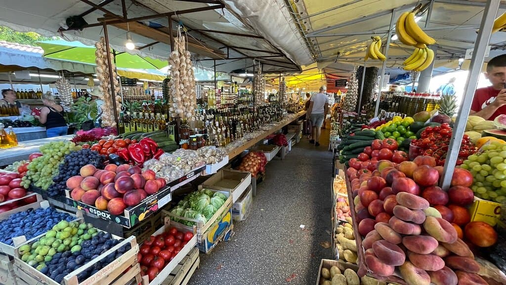 Trogir Green Market