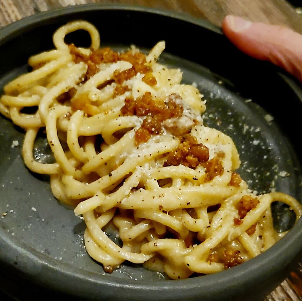 Spaghettoni alla Gricia