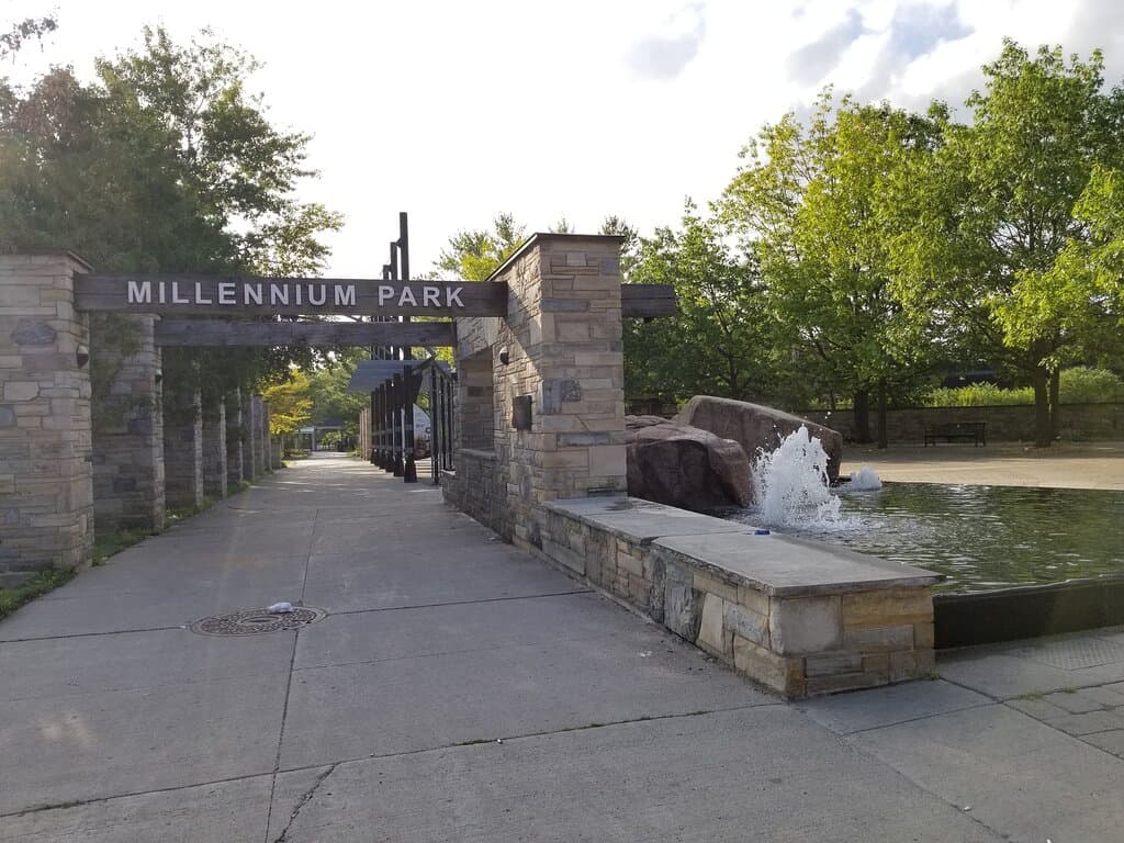 Millennium Park - entrance