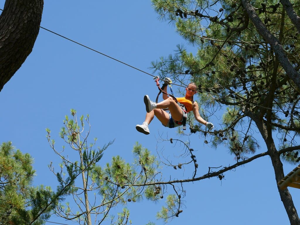 Accrobranche à Saint Jean de Monts en Vendée 
