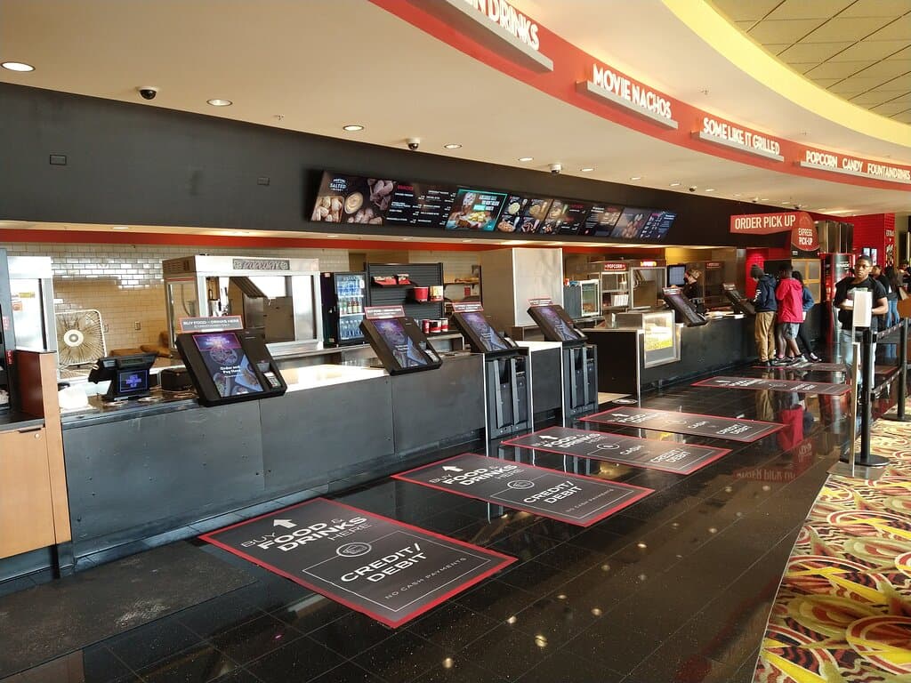 Snack bar at AMC Southcenter 16 in Tukwila, WA