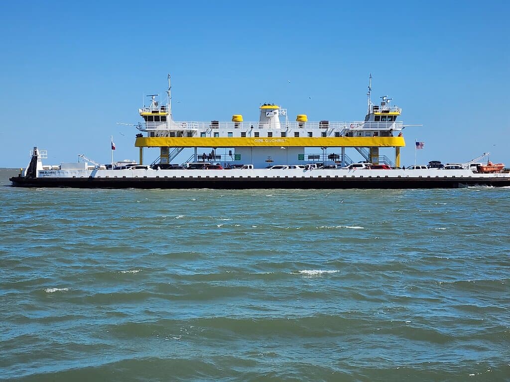 Galveston Port Bolivar Ferry
