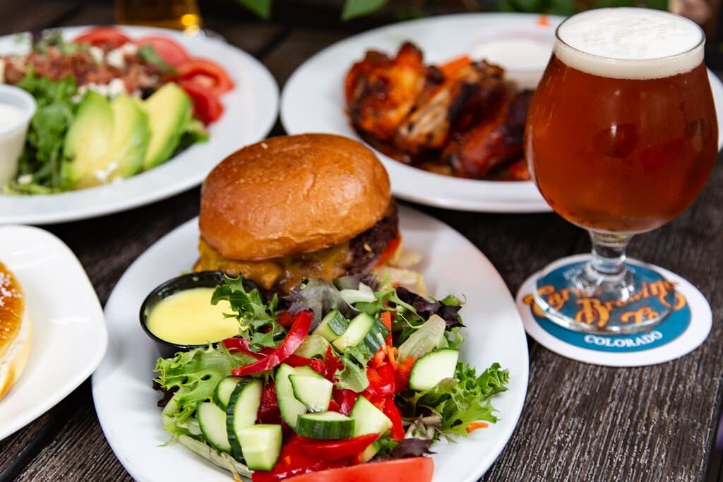 Beer, burgers, and more! 