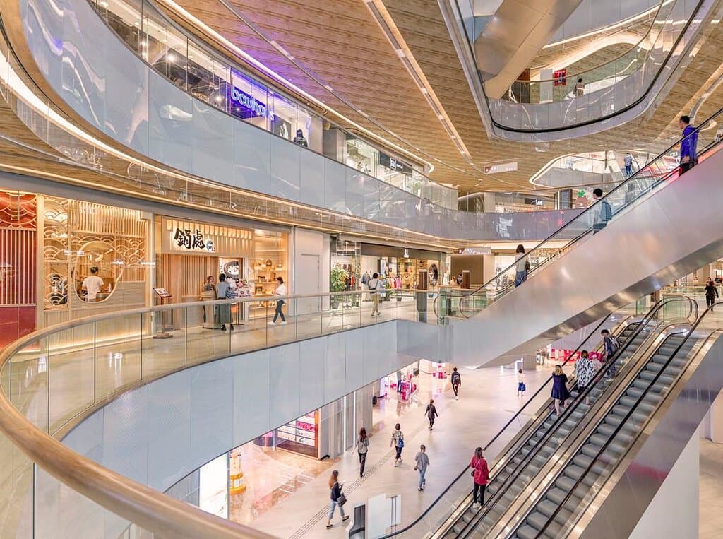 Mall interior