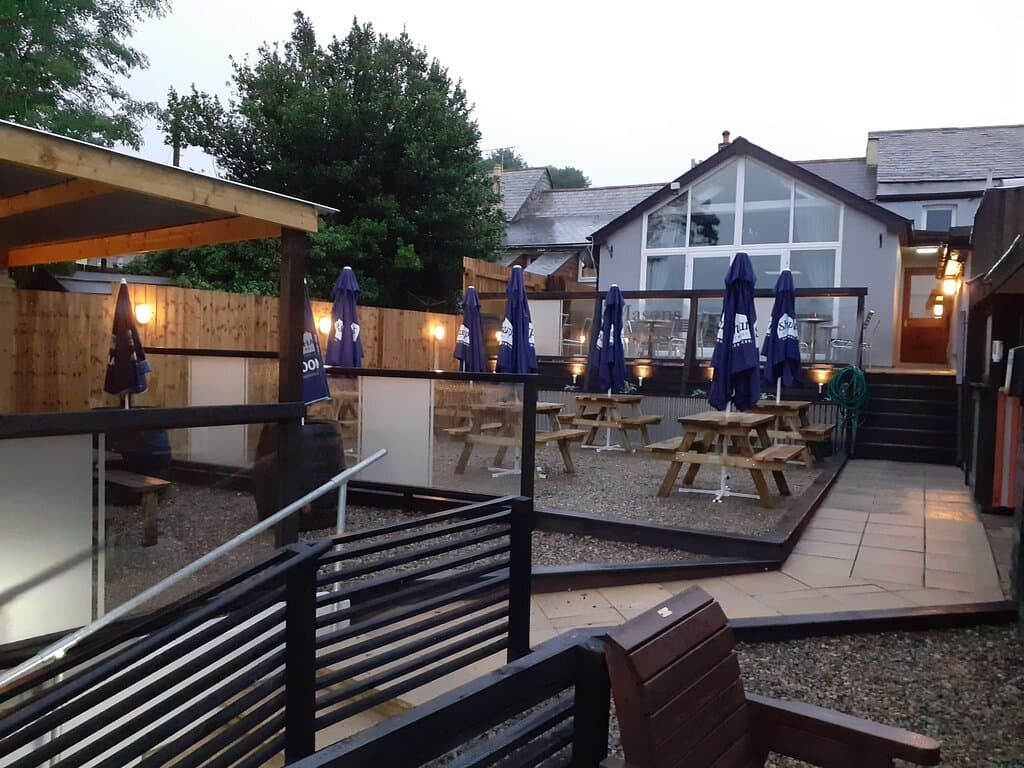 Our large & spacious Beer garden