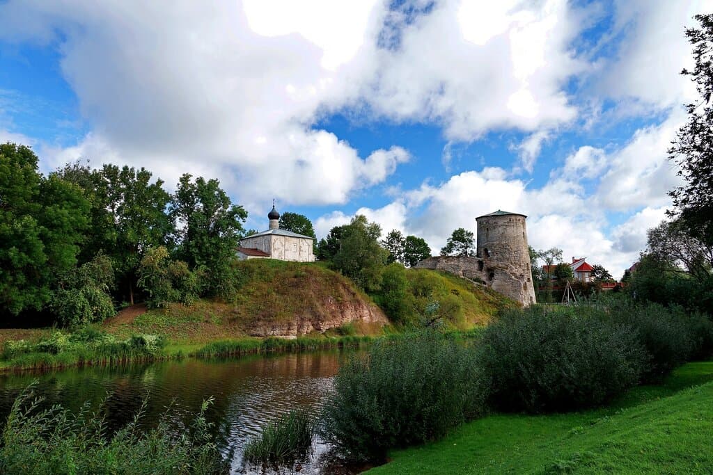 виды из парка на Гремячую гору