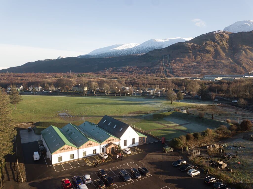 Set in six acres of park with views of Ben Nevis