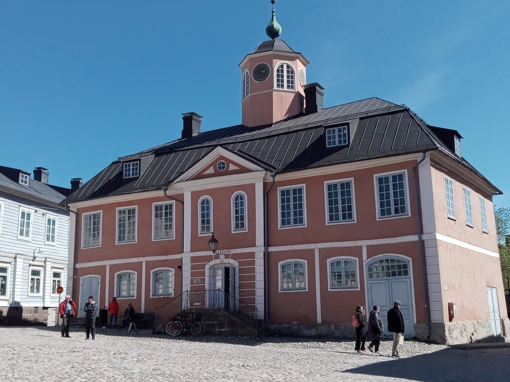 This is the heart of a charming town, Porvoo.